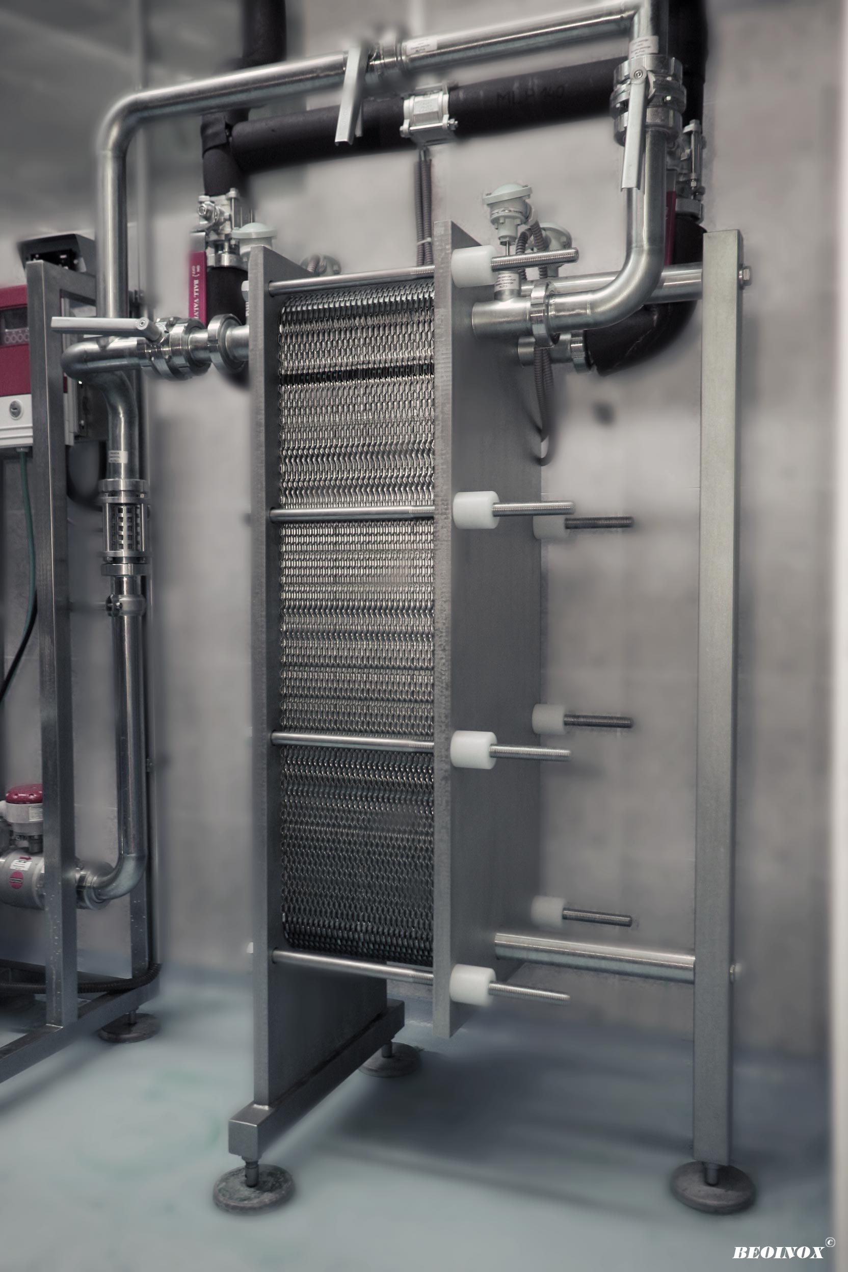 Beoinox | Plate heat exchangers, pasteurisation units, cooling units