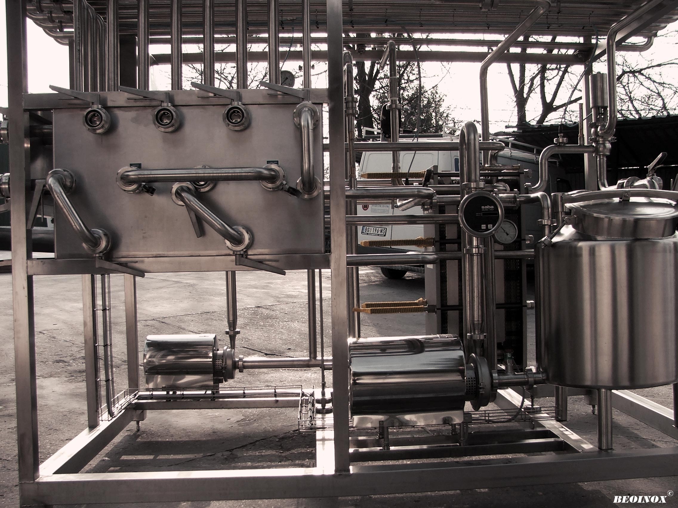 Beoinox | Plate heat exchangers, pasteurisation units, cooling units